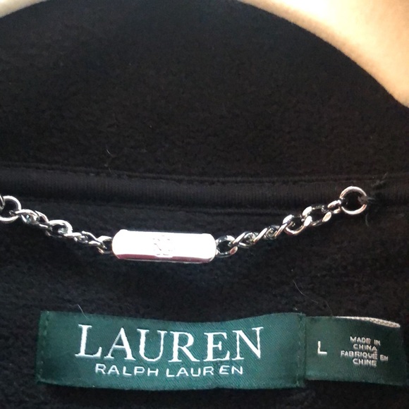 Lauren Ralph Lauren Sweater Jacket Size L - Picture 3 of 11